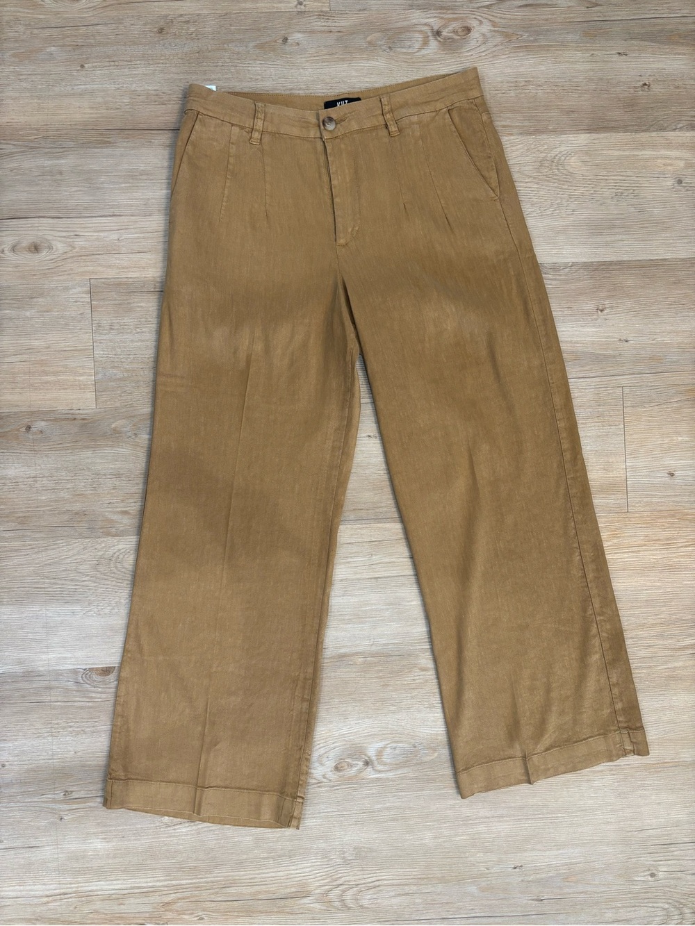 Kut from the Kloth Wide-Leg Pants - Camel Brown